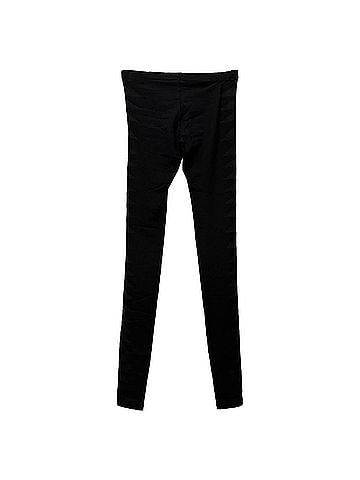 Rick Owens Rick Owens Patterned Skinny Leg Pants in Black Cotton (view 2)