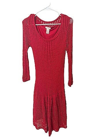 Sundance Sundance Sashay Red Sweater Dress, Casual Dress (view 1)