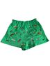 Sparkles 100% Terrycloth Print Green Shorts Size 2X - photo 1