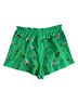 Sparkles 100% Terrycloth Print Green Shorts Size 2X - photo 2
