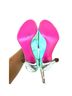 Emanuel Ungaro 100% Artificial Silk Green Silver Heels Size EU 39 1/2 - photo 14