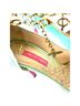 Emanuel Ungaro 100% Artificial Silk Green Silver Heels Size EU 39 1/2 - photo 3