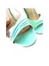 Emanuel Ungaro 100% Artificial Silk Green Silver Heels Size EU 39 1/2 - photo 11