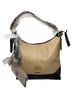 Dooney & Bourke Tan Black Leather Hobo One size - photo 1