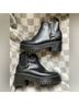 Dr. Martens 100% Leather Black Boots Size EU 41 - photo 6