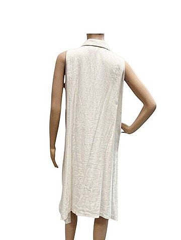 For Cynthia Sark Bite Hem Shirt Dress Casual Dress (view 2)