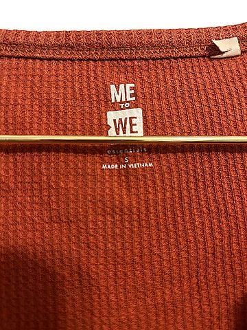 Me To We Long Sleeve Button-Down Shirt (view 2)