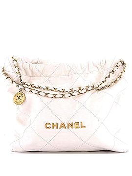 Chanel 22 Chain Hobo Quilted Calfskin Medium (view 1)