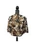 DressBarn 97% Polyester 3% Spandex 100% Polyester Floral Brown Black Jacket Size XL - photo 2