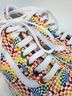 Vans Checkered-gingham Multi Color Sneakers Size 8 1/2 - photo 5