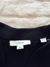 Vince. 100% Polyester Black Long Sleeve Blouse Size M - photo 3