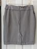 Adrienne Vittadini Solid Gray Formal Skirt Size 10 - photo 3