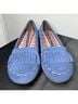 Lands' End 100% Suede Blue Flats Size 9 - photo 3