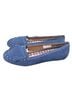 Lands' End 100% Suede Blue Flats Size 9 - photo 1
