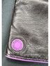 Coach 100% Leather 100% Cashmere Brown Purple Gloves Size 7 - photo 12