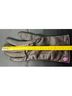 Coach 100% Leather 100% Cashmere Brown Purple Gloves Size 7 - photo 10