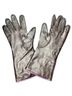 Coach 100% Leather 100% Cashmere Brown Purple Gloves Size 7 - photo 2