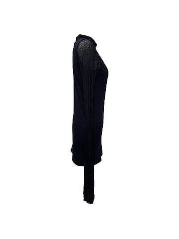Rick Owens Rick Owens Turtleneck Sweater in Black Wool (view 2)