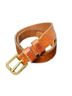 Coach 100% Leather Solid Brown Belt Size 28 - photo 1
