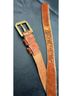 Coach 100% Leather Solid Brown Belt Size 28 - photo 12