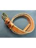 Coach 100% Leather Solid Brown Belt Size 28 - photo 8