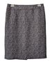 Coldwater Creek 100% Polyester Jacquard Solid Black Formal Skirt Size 10 - photo 1