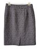 Coldwater Creek 100% Polyester Jacquard Solid Black Formal Skirt Size 10 - photo 2