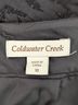 Coldwater Creek 100% Polyester Jacquard Solid Black Formal Skirt Size 10 - photo 5