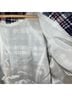 Brooks Brothers 100% Cotton 100% Acetate Plaid Tweed Blue Red Jacket Size 16 - photo 7