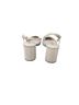 Anne Klein Silver Heels Size 8 - photo 2