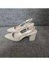 Anne Klein Silver Heels Size 8 - photo 4