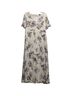 Torrid 97% Rayon 3% Spandex 100% Polyester Floral Purple White Jumpsuit Size 14 - photo 2