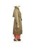 Silk Laundry 100% Cotton Solid Tan Trenchcoat Size XL - photo 6