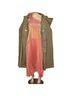 Silk Laundry 100% Cotton Solid Tan Trenchcoat Size XL - photo 9