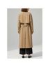 Silk Laundry 100% Cotton Solid Tan Trenchcoat Size XL - photo 3