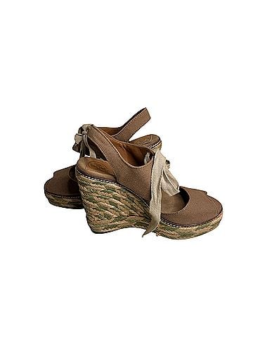 Tory Burch Linley Espadrille Wedges (view 1)