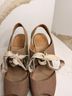Tory Burch Brown Wedges Size 7 - photo 3