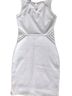 Aqua 95% Rayon 5% Spandex 100% Polyester White Cocktail Dress Size XS - photo 2