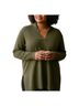 Eileen Fisher Solid Brown Green Pullover Sweater Size 2X - photo 1