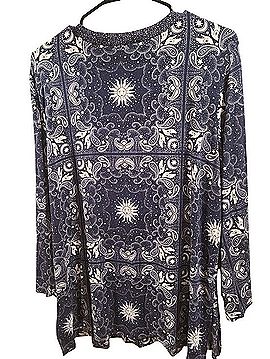 Johnny Was Runa Long Sleeve Henley (view 2)