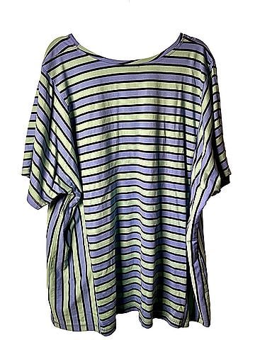 Ulla Popken Pure Short Sleeve Blouse (view 2)