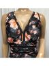 Summer Mae Tropical Black Orange One Piece Swimsuit Size 18 - photo 10