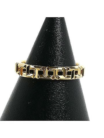 Tiffany & Co. TIFFANY&amp;Co. Tiffany 18K Yellow Gold T True Narrow Ring 62507802 3g Women's (view 1)
