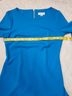 Calvin Klein Solid Blue Cocktail Dress Size 8 - photo 7