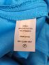 Calvin Klein Solid Blue Cocktail Dress Size 8 - photo 6