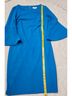 Calvin Klein Solid Blue Cocktail Dress Size 8 - photo 9