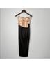 Selfie Leslie 100% Polyester Black Pink Cocktail Dress Size S - photo 4