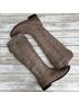 FRYE 100% Leather Gray Boots Size 6 1/2 - photo 8