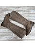 FRYE 100% Leather Gray Boots Size 6 1/2 - photo 9