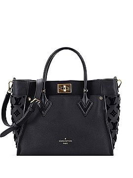 Louis Vuitton On My Side Tote Monogram Tuffetage Leather MM (view 1)